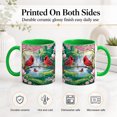 Red Cardinal Waterfall Coffee Mug, Cardinal Pair Mug, Morning Tea Cup ...