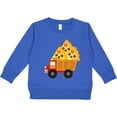 thumbnail image 2 of Inktastic Pizza Lover Food Truck Funny Toddler Sweatshirt, 2 of 4