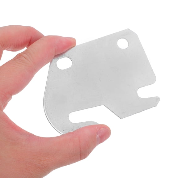 UPOUART Heavy Duty Plated Bed Frame Hook Plate Replacement Set for Wooden Headboard and Footboard Repair