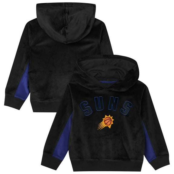 Preschool Outerstuff Black Phoenix Suns Velour Hoodie