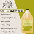 thumbnail image 3 of Adams Handmade Soap Thick Organic Castile Liquid Hand Soap 1 Gallon Refill - Tea Tree (Pack of 4), 3 of 4