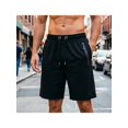 thumbnail image 2 of Men's Plus Size Ice Silk Stretch Shorts, Summer Loose Sports & Recreation Shorts, Breathable Workout Running Quick Dry Shorts, 2 of 10