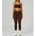 thumbnail image 6 of PISONIC Two Piece Workout Sets For Women Sport Bra Matching High Waist Scrunch Butt Leggings Gym Yoga Active Wear Outfits, 6 of 8