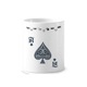 thumbnail image 1 of Patron de juego naipes fichas utensilios Taza de cepillo de dientes, 1 of 3