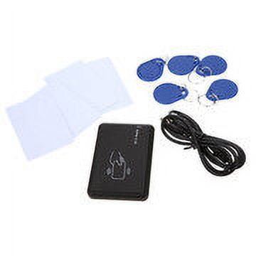 Contactless 14443A IC Card Reader with USB Interface 5pcs Cards + 5pcs Key Fob 13.56MHZ