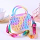 thumbnail image 3 of Monedero de silicona con forma de burbuja para niños, bolso cruzado con forma de burbuja, antiestrés, para aliviar el autismo, 3 of 4