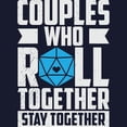 thumbnail image 3 of CafePress - Couples Who Roll Together, Stay Togethe Sweatshirt - Zip Hoodie, Classic Hooded Sweatshirt with Metal Zipper, 3 of 4