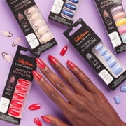 Sally Hansen Perfect Manicure Press On Nails, Square Shape, Get Mod, 24 False Nails