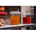 thumbnail image 5 of Food Storage Container with Lid (2 Pack) - Round Series - 4 QT (Quart) - Commercial Grade for Food Prep (Clear), 5 of 5