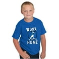 thumbnail image 3 of Baseball Athlete Work From Homebase Boys Kids T Shirt Tees Tops Teen Brisco Brands XS, 3 of 6