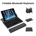thumbnail image 4 of Portable Folding Bluetooth Keyboard with Holder for iPad Smartphone, Black, 4 of 8