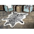 thumbnail image 3 of Luxe Classic Faux Hide Rug | 5.25'x7.5', 3 of 4