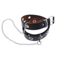 thumbnail image 1 of Correa de cintura Hugo con Robustos Accesorios de Cadena de Metal negro, 1 of 3