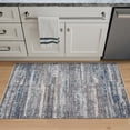 thumbnail image 2 of Bloom Rugs Washable Non-Slip 3' x 5' Rug - Gray / Blue / Blush Modern Abstract Area Rug for Living Room, Bedroom, Dining Room, and Kitchen - Exact size: 3' x 5', 2 of 10
