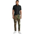 thumbnail image 4 of POLO RALPH LAUREN Men's Custom Slim Fit Polo Shirt ((Spring/Summer 2022) Black Heather, Medium), 4 of 5
