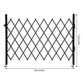 thumbnail image 2 of Miumaeov Single Folding Security Gate, 48" H x 66" W Folding Door Gate, Iron Accordion Security Gate, Flexible Expanding Security Gate, Rolling Barricade Gate, Scissor Gate or Door with Padlock, 2 of 14