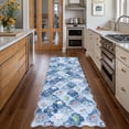 thumbnail image 4 of Runner Rug for Hallway, Yamaziot 2'x10' Washable Rug for Floor with Rubber Backing, Vintage Distressed Non Skid Brown Carpet, Laundry Room Rug Mat, 4 of 8