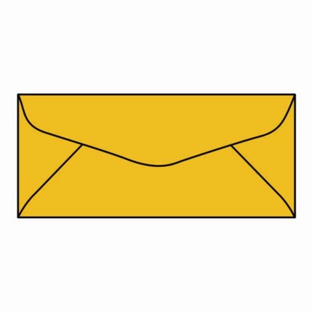 #14 Regular Banker Flap Envelopes, 5" x 11-1/2", 28# Tan/Brown Kraft, Deep Flap, Wide & Heavy Seal Gum (Box of 500)