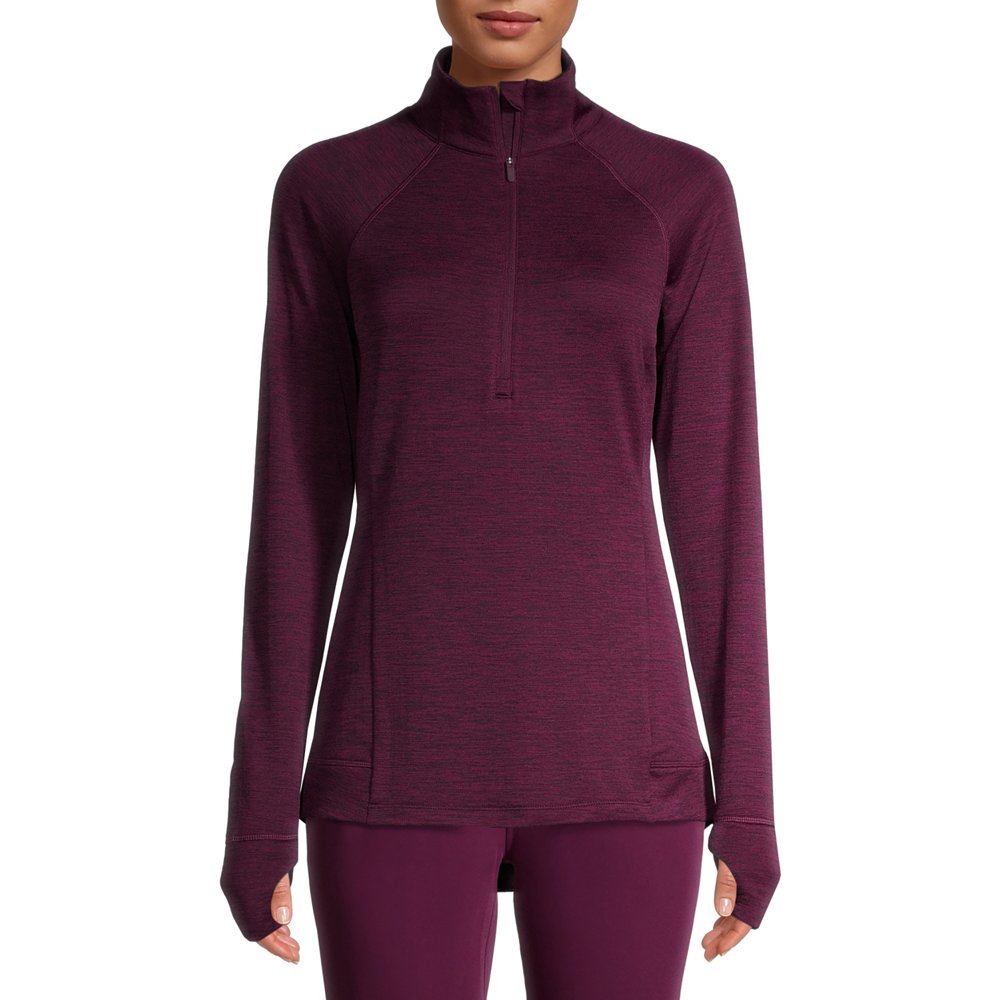 Avia Avia Women's Active Textured 1/4 Zip Pullover