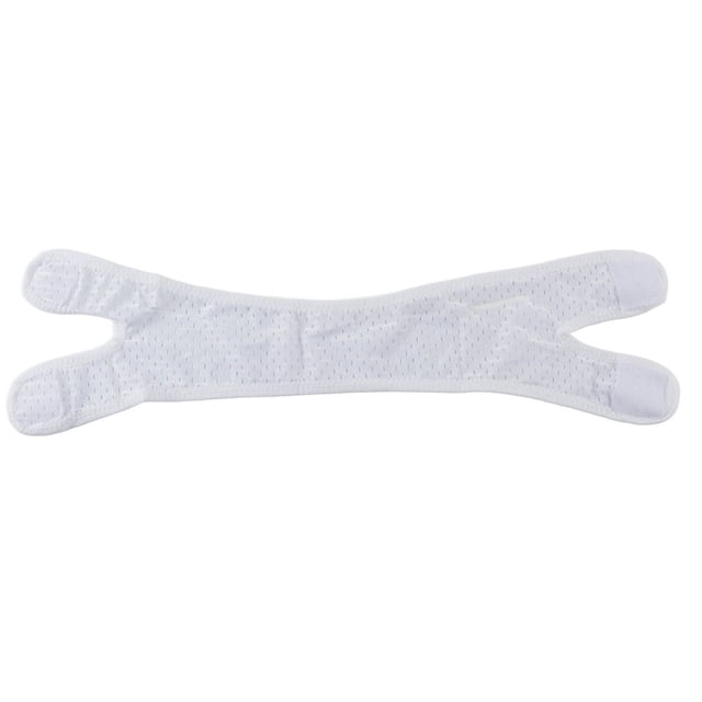 HLONK Snore Chin Strap Breathable Chin Strap Soft Light Mesh With High Performance For Snoring Black White Yellow Edge Covering