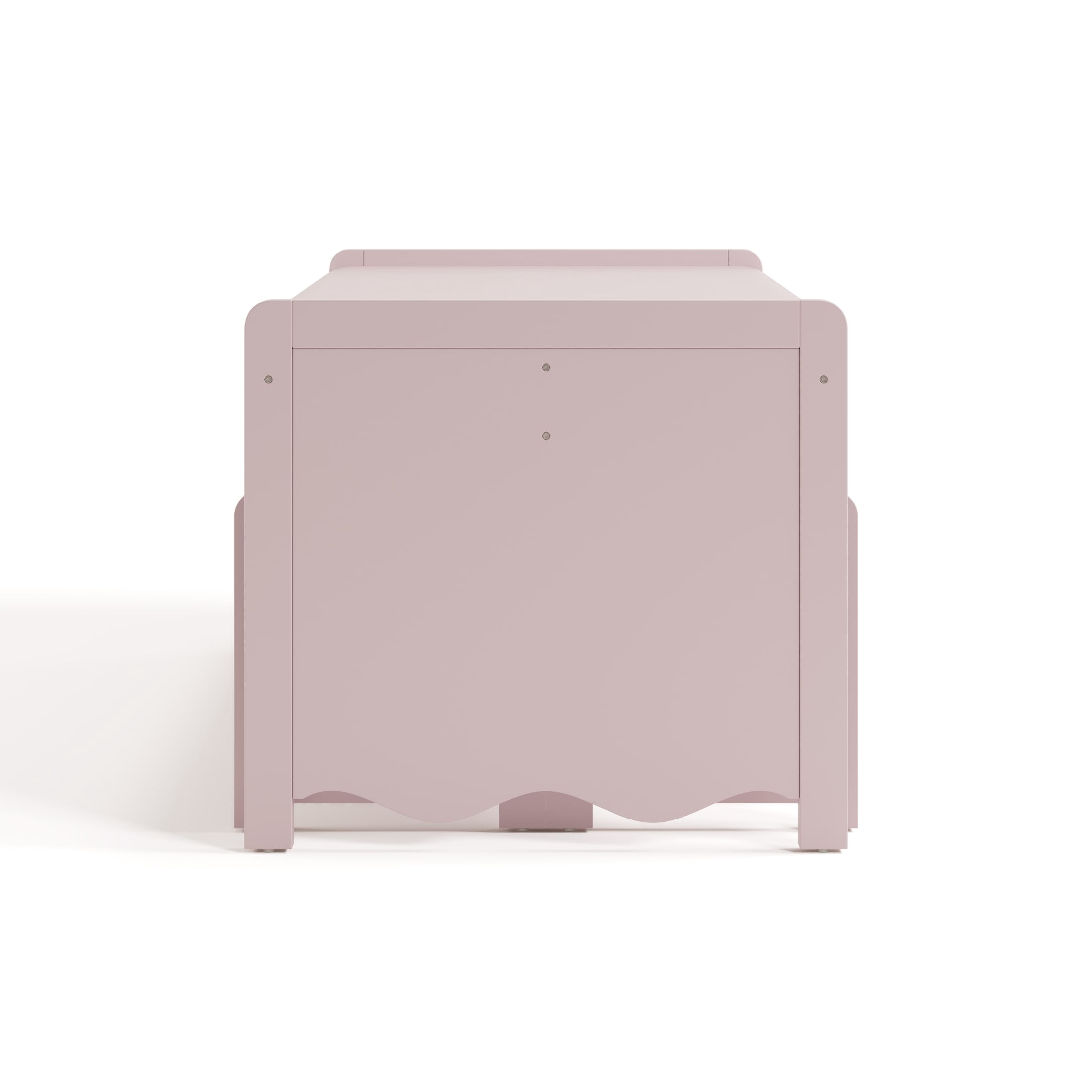 Storkcraft Casablanca Montessori Indoor Kids Table and Bench Set - Blush