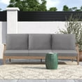 thumbnail image 3 of Outdoor Waterproof Couch Cushion Covers, Stretch Individual Patio Chair Cushion Outdoor Seat Cushion Pad, 3 of 9