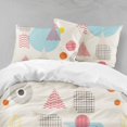 thumbnail image 4 of 3D Colorful Geometry Pattern Quilt Cover Set Bedding Set Pillowcases 113, 4 of 5