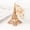 Light Coffee Color, variant on Creative Rhinestone Paris Eiffel Tower Keychain Women's Bag Metal Pendant