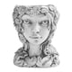 thumbnail image 2 of Maceta Decorativa con Forma de Cabeza y Rostro de Niña, Ideal para Interiores y Exteriores., 2 of 5