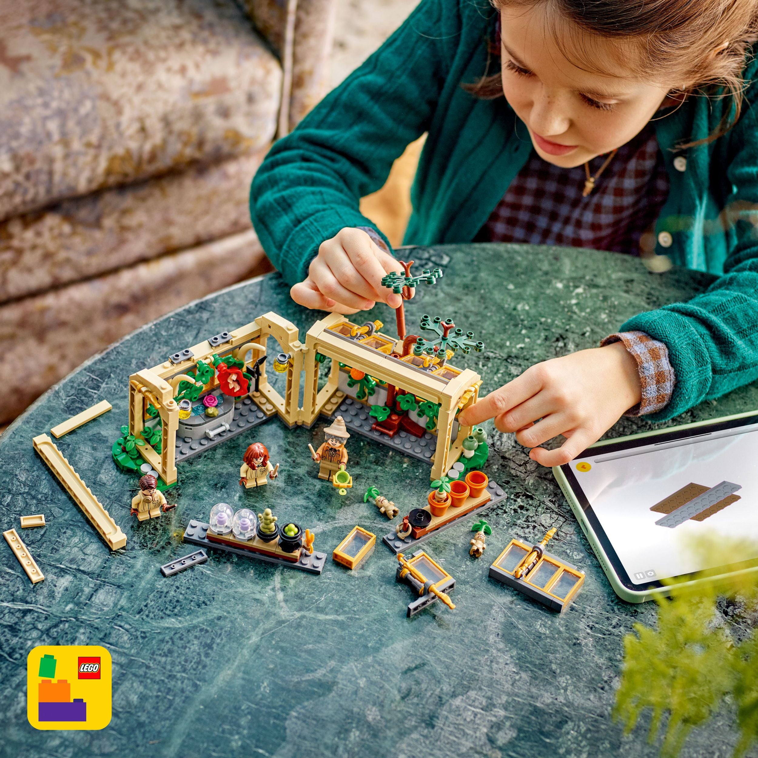 LEGO Harry Potter Hogwarts Castle: Herbology Class Kids Toy - Building and Learning Toy for Pretend Play - Harry Potter Collectible for Boys and Girls, Ages 8+ - Birthday Gift Idea - 76445