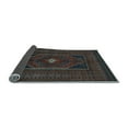 thumbnail image 2 of Ahgly Company Indoor Square Persian Light Blue Traditional Area Rugs, 5' Square, 2 of 4