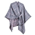 thumbnail image 2 of Wancir Women's Shawl Wrap Poncho Ruana Cape Open Front Cardigan Shawls for Fall Winter, 2 of 3
