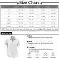 thumbnail image 2 of Hawaiian Shirt For Men, Men's Vintage Button Down Bowling Shirts Short Sleeve Summer Beach Shirt 2XL, 2 of 4