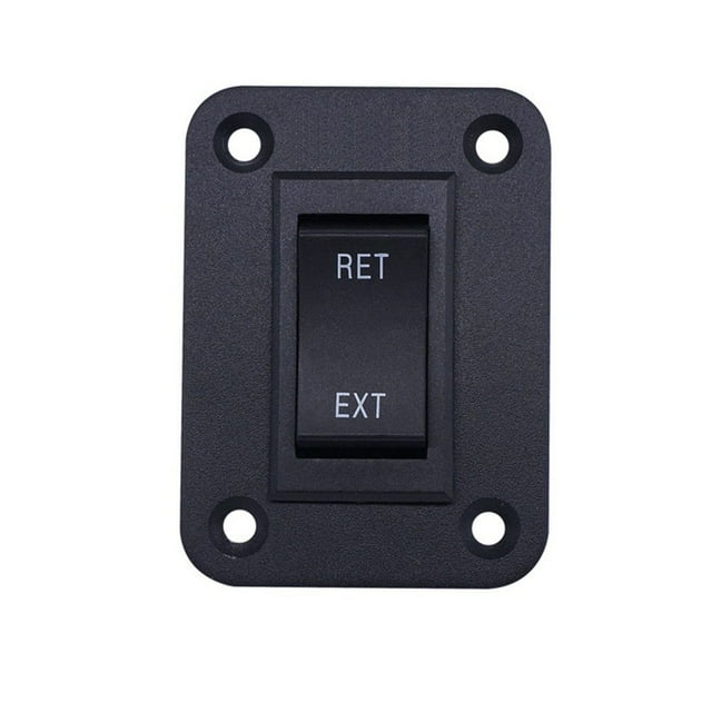 Lefu Interrupteur à Bascule 4 Broches DPDT pour Applications de Réinitialisation Double avant Arrière RV