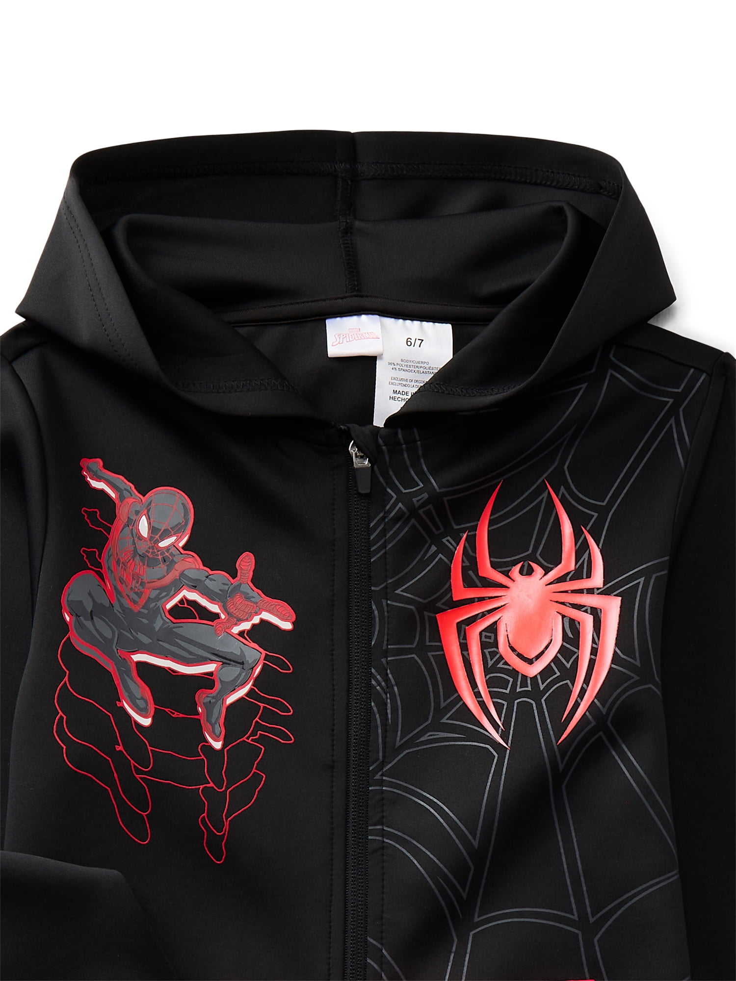 Spider-Man Boys Active Jacket, Sizes 4-16