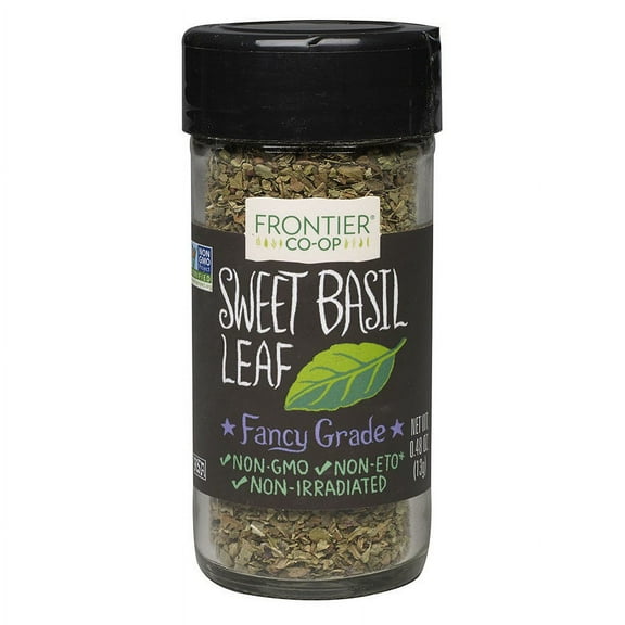 Frontier Natural Products Basil Leaf, Sweet, 0.48 Oz