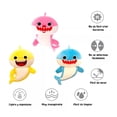 thumbnail image 2 of 3pcs Peluche Baby Shark 32cm Juguetes COLORES, 2 of 5