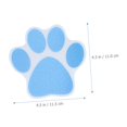 thumbnail image 4 of Pegatinas antideslizantes con estampado de pata de perro para niños, pegatinas impermeables para bañera, bañera plegable, decoración adhesiva para patas adhesivas para adultos, 10 Uds., 4 of 5