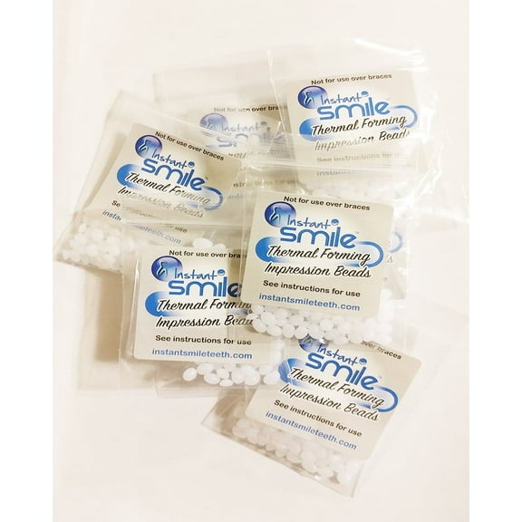 10 Bags of Instant Smile Billy Bob Thermoplastic Beads