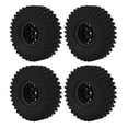 thumbnail image 1 of <p>RC Car Tire, 120mm 1.9in RC Car Wheel Shock Absorb Easy Replacement 4PCS With 10 Spoke Nylon Wheel Rims For RC Crawler</p>, 1 of 8