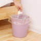 thumbnail image 5 of Toystoory Cubo de basura de 3 piezas, cubo de basura ligero sin tapa, contenedor de basura, cesta de baño para salón de cocina Suministros de limpieza para el hogar Rosa/S, 5 of 6