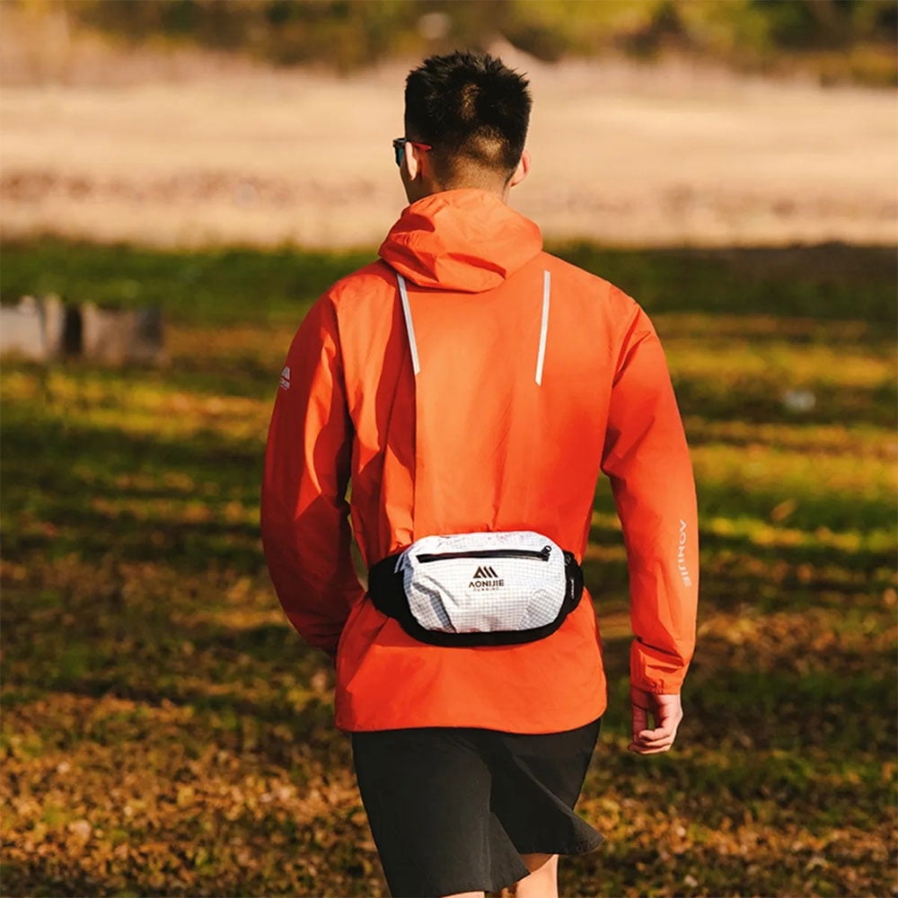 AONIJIE FH2502 Running Waist Bag 4L Large Capacity Waterproof Belt Pack for Men Women Outdoor Hiking Trail Marathon