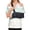 Light Green, variant on Post Shoulder Surgery Shirts for Women Tear Away Side Snap Floral Print Shirts Short-Sleeve Port Rotator Cuff Recovery Soft Tops Red L