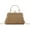 Khaki, variant on Straw Clutch Evening Handbag for Women Woven Straw Dumpling Bag Summer Beach Shoulder Purses