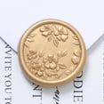 thumbnail image 1 of Pegatinas con sello de cera UNIQOOO 3D con forma de begonia para bodas, 50 unidades, 1 of 9