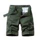 thumbnail image 1 of pstuiky Pantalones cortos para hombre, Pantalones cortos cargo de talla grande para hombre, con múltiples bolsillos, holgados, para playa y verano Pantalones cortos cargo, 1 of 4