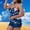 27#Blue, variant on Taylonsss Womens Oversized Casual Swimsuit Set Split Tank Top With Chest Cushion For Summer Spring Beach Vacation Party Dating Daily Wear