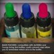 thumbnail image 3 of Topcosplay Pelucas para hombre, cortas, negras, para Cosplay, disfraz de Halloween, pelucas de fiesta, peluca peinada hacia atrás con bigote, 3 of 4
