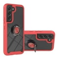 thumbnail image 1 of SaniMore Case for Samsung Galaxy S23 2023 Release, Rugged PC Backplane Shockproof TPU Bumper 360° Rotatng Ring/Kickstand Anti-drop Heavy Duty Protective Case For Samsung Galaxy S23, Red, 1 of 5
