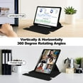 thumbnail image 2 of Acrylic Rotating Case with Optional Keyboard for Portable Office Use, Foldable and Stand - Function, Available in Multiple Colors, 2 of 6